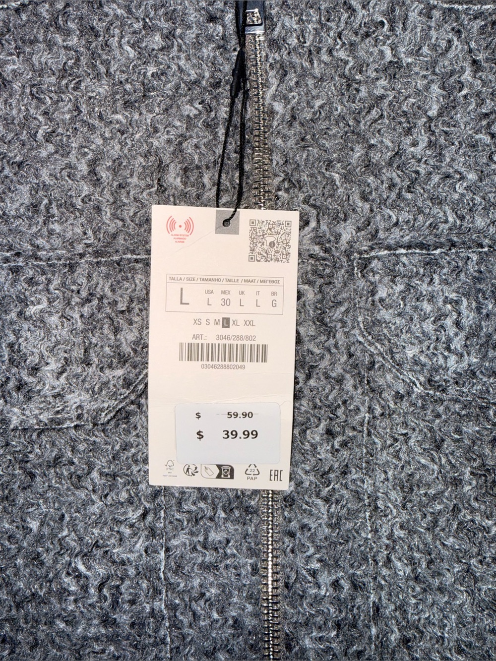 ZARA Cropped Jacket - Picture 2 of 3
